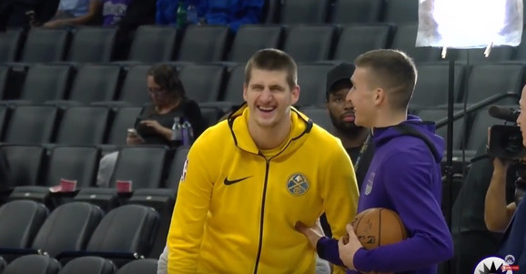 Nikola Jokić i Bogdan Bogdanović