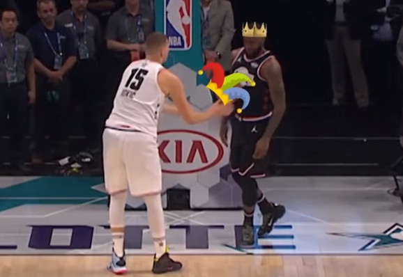 Nikola Jokić nadmudrio Lebrona Džejmsa