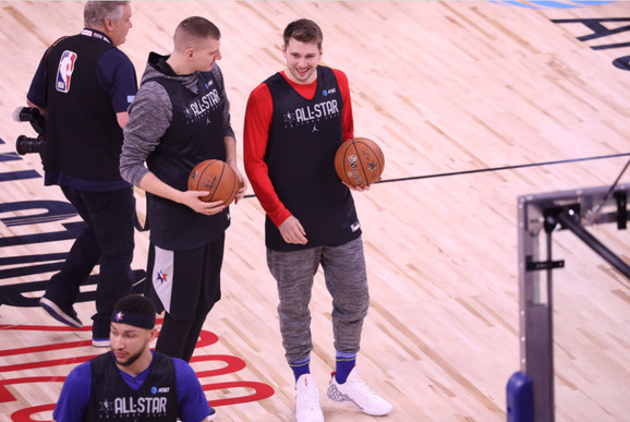 Nikola Jokić i Luka Dončić